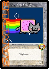 Cat Soldier Token – Custom: Nyan Cat Promo Token